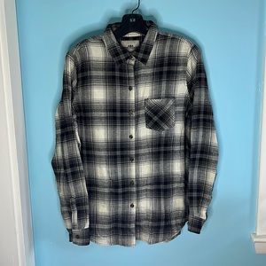 Northeast Outfitters Black and White Flannel